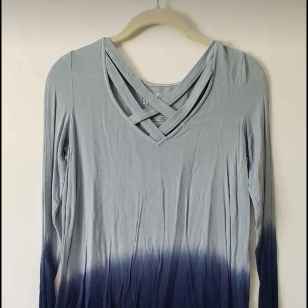 ombré long sleeve